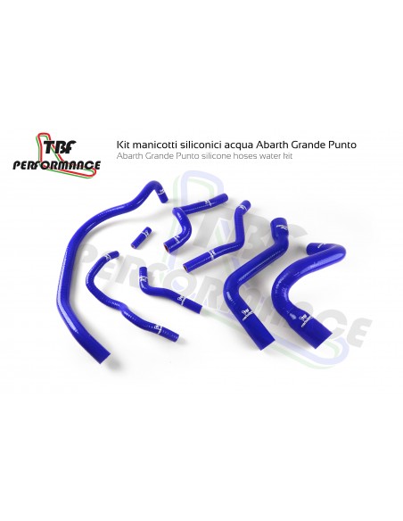 Abarth Grande Punto / Alfa Romeo MiTo water silicone hoses kit
