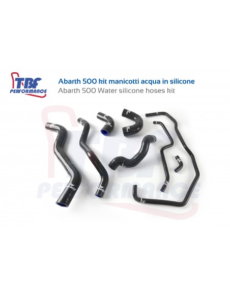 Abarth 500 water silicone hoses kit
