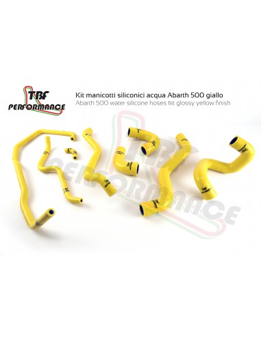 Abarth 500 water silicone hoses kit