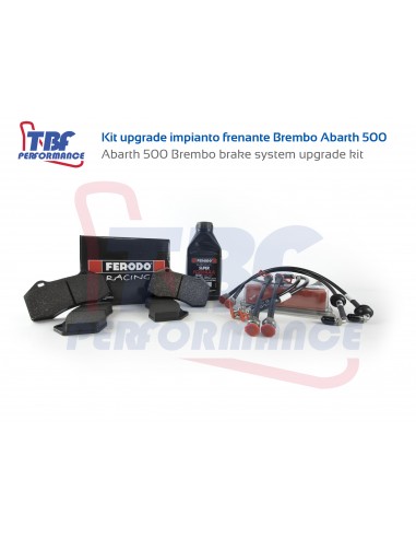 Abarth 500 Brembo brake system upgrade