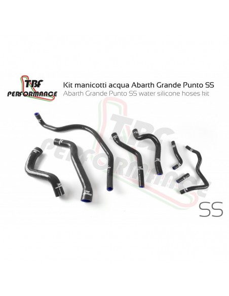 Abarth Grande Punto SS water silicone hoses kit