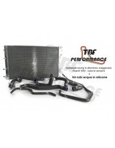 Abarth 500 aluminum radiator bundle
