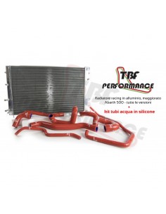 Abarth 500 aluminum radiator bundle 2