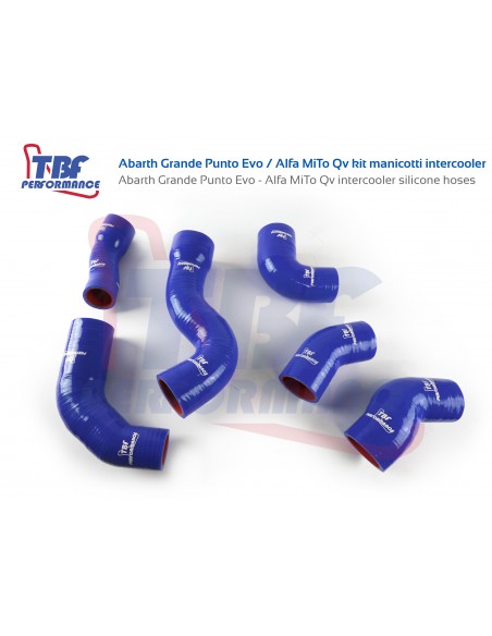 Abarth Grande Punto EVO / Alfa MiTo QV  intercooler hoses
