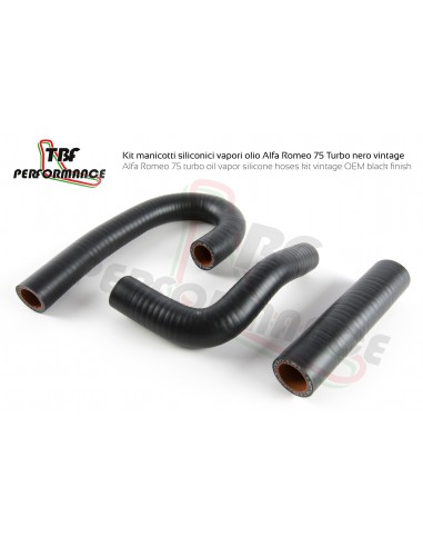 Alfa 75 turbo oil breather silicone hoses