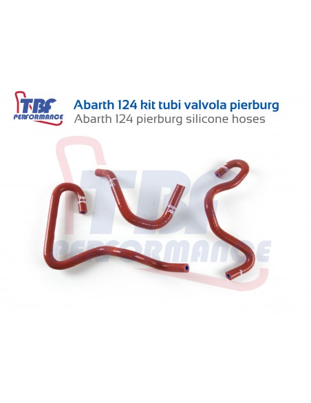 Abarth 124 pierburg valve silicone hoses