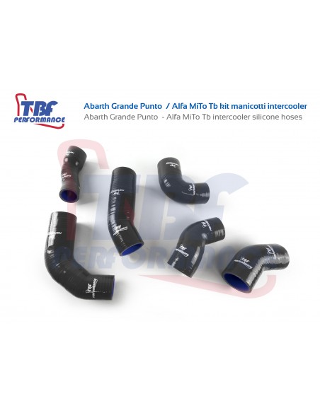 Abarth Grande Punto / Alfa MiTo Tb  kit manicotti intercooler