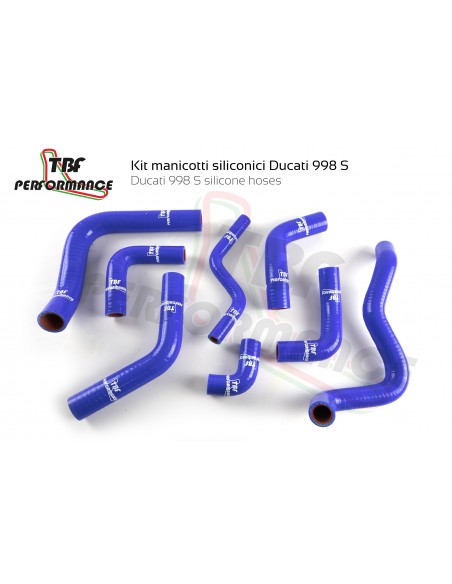 Ducati 998 water silicone hoses