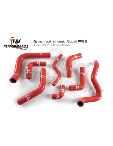 Ducati 998 water silicone hoses