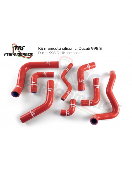 Ducati 998 water silicone hoses