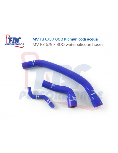 MV Agusta F3 675 / 800 water silicone hoses