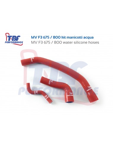 MV Agusta F3 675 / 800 water silicone hoses