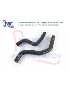 Lancer Evo 7 / 8 / 9 silicone radiator hose pair