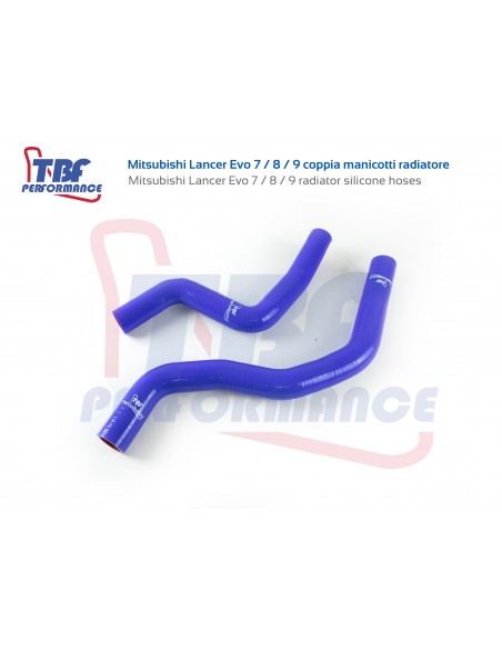 Lancer Evo 7 / 8 / 9 coppia manicotti radiatore