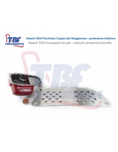 Prometeo increased oil pan kit Abarth 500
