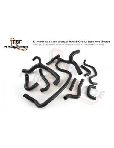 Renault Clio 1.8 16v / 2.0 Williams kit manicotti acqua in silicone