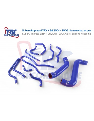 TT Racing Purple Silicone Radiator Hose Kit For Subaru Impreza WRX/STI GDA/GDB EJ207 02-07