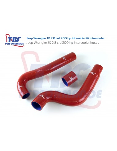 Wrangler JK 2.8 CRD 200 hp kit intercooler