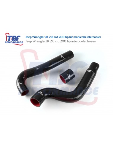 Wrangler JK 2.8 CRD 200 hp intercooler kit