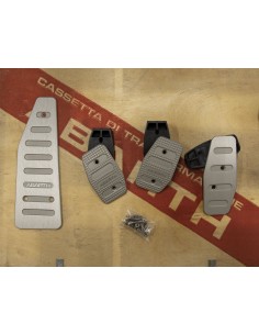 Abarth 500 aluminum pedals set