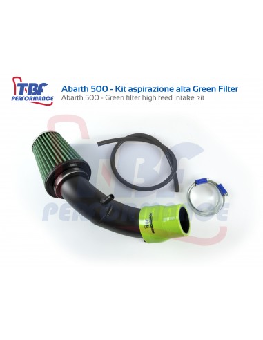 Abarth 500 Kit base Aspirazione diretta alta Green filter