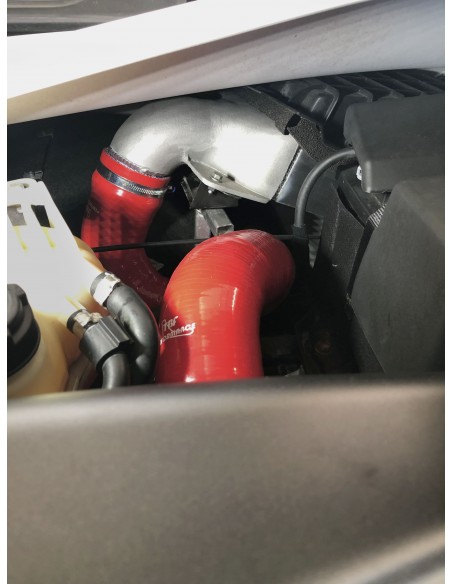 Alfa 4c aluminum intercooler kit