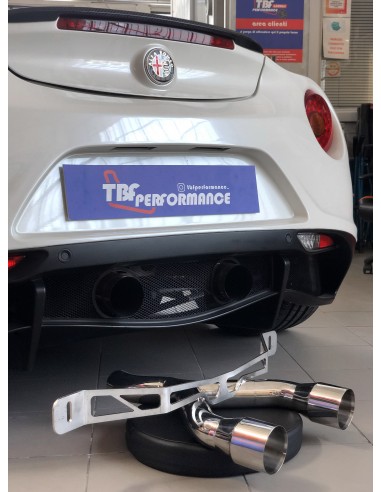 Alfa 4C exhaust