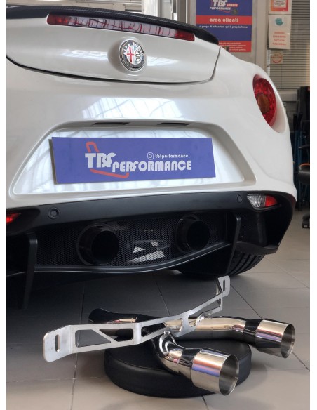 Alfa 4C exhaust