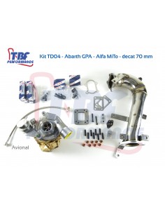 TD04 Abarth Grande Punto - Alfa MiTo / Giulietta - 70 mm...