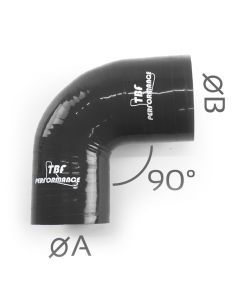 D. 45 - 55 mm 90° reducer curve 2