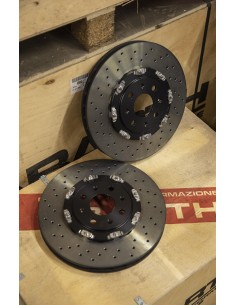Brembo 305 mm floating rotors Abarth 595 2