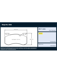 Pagid 8302 R29 BMW M3 G80 M4 G82