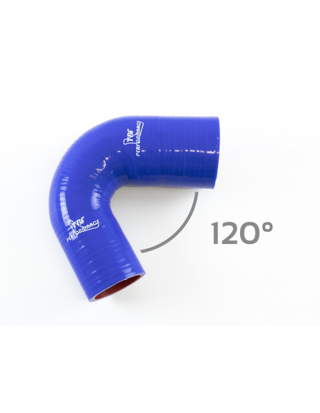 D. 63 - 76 mm 120° reducer silicone curve