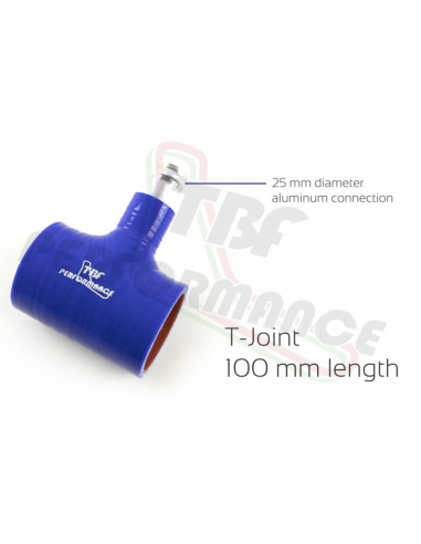 D. 35 mm Manicotto a  T in silicone