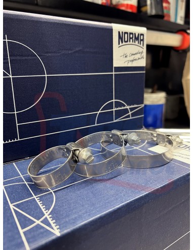 60 - 80 mm Stainless steel clamp Norma w4
