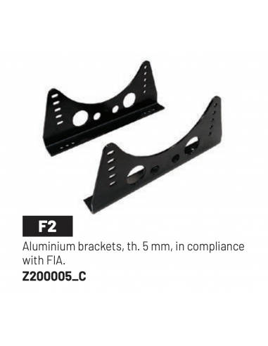 Sabelt F2 alu seat brackets FIA