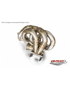 GMC racing td04 turbo and external wastegate header for... 2