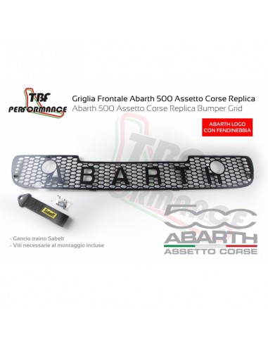 Assetto Corse Abarth 500 bumper grid, abarth...