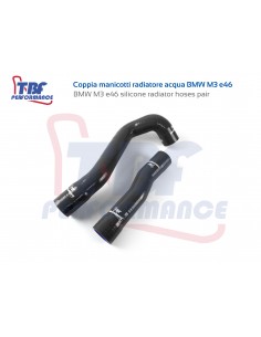 BMW M3 e46 silicone radiator hose pair