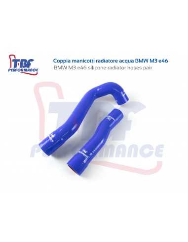 BMW M3 e46 silicone radiator hose pair