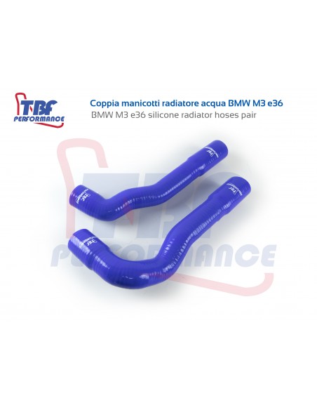 BMW M3 e36 coppia manicotti radiatore