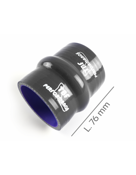 D. 76 mm Manicotto a soffietto in silicone