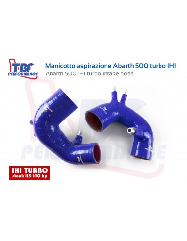 Abarth 500 IHI turbo intake hose