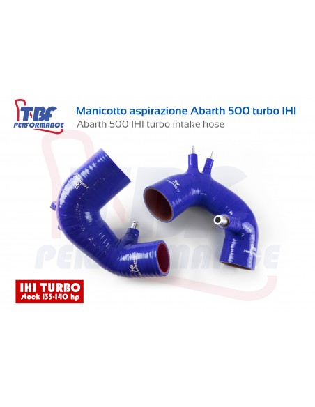 Abarth 500 IHI turbo intake hose