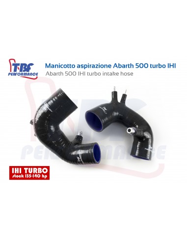 Manicotto aspirazione Abarth 500 IHI turbo