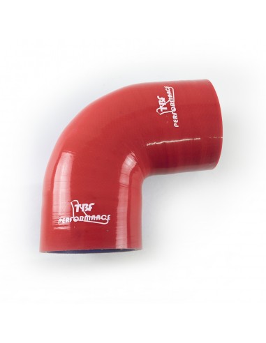 D. 80 mm 90° silicone curve