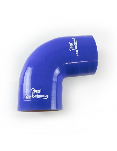 D. 90 mm 90° silicone curve