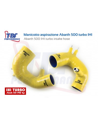 Abarth 500 IHI turbo intake hose