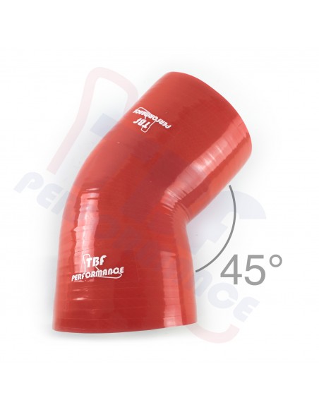 D. 102 mm 45° silicone curve