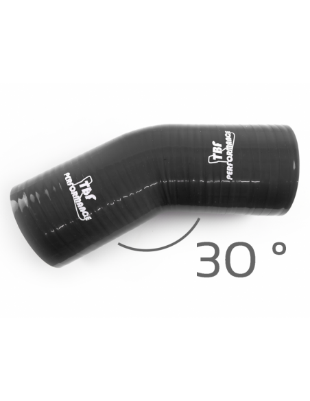 D. 60 mm curva 30° silicone
